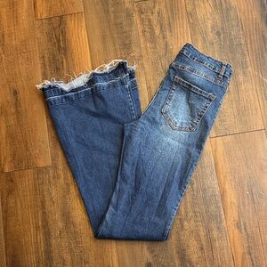 Black Label Indigo Flare Jeans